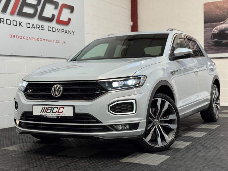 2019 Volkswagen T-Roc 2.0 Tdi R-Line Euro 6 (s/s) 5dr in Silver — image 1