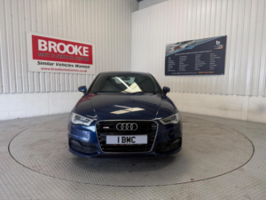 2014 Audi A3 2.0 Tdi S Line Sportback Euro 6 (s/s) 5dr in Blue — image 3