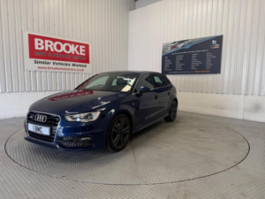 2014 Audi A3 2.0 Tdi S Line Sportback Euro 6 (s/s) 5dr in Blue — image 5