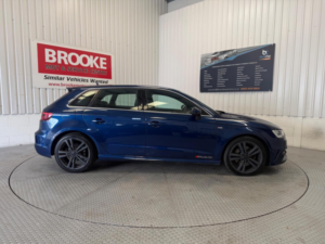 2014 Audi A3 2.0 Tdi S Line Sportback Euro 6 (s/s) 5dr in Blue — image 6