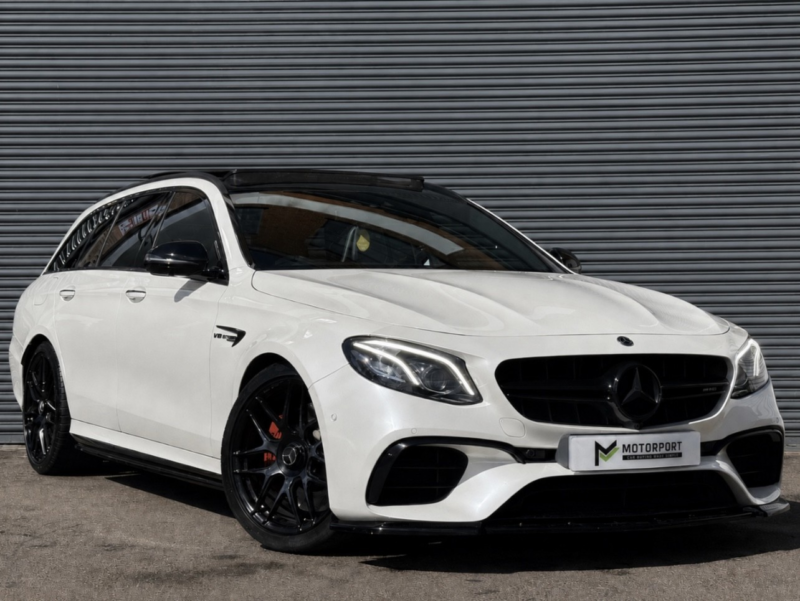 2018 Mercedes-Benz E Class 4.0 E63 V8 Biturbo Amg S in White — image 1