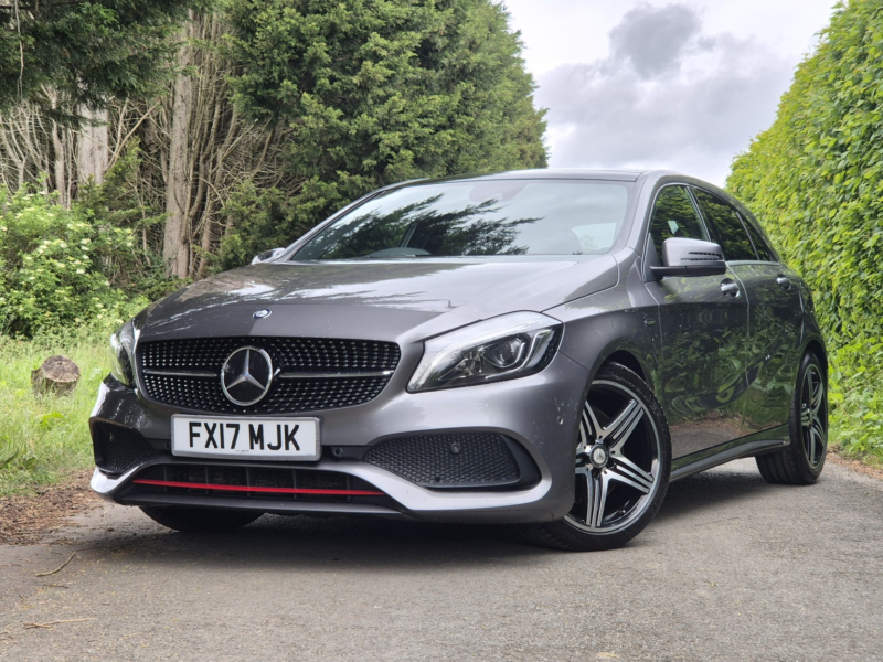 2017 Mercedes-Benz A Class 2.0 A250 Amg 4matic [premium Plus] in Grey — image 1
