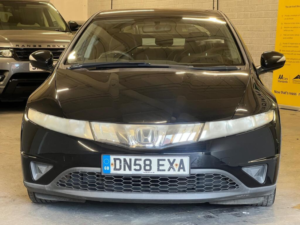 2009 Honda Civic 1.4 I-Dsi Se Plus Hatchback 5dr Petrol Manual (metallic Paint) (139 G/km, 82 Bhp) in Black — image 3