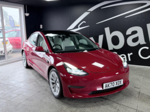 2020 Tesla Model 3 (dual Motor) Long Range Auto 4wde 4dr in Red — image 5