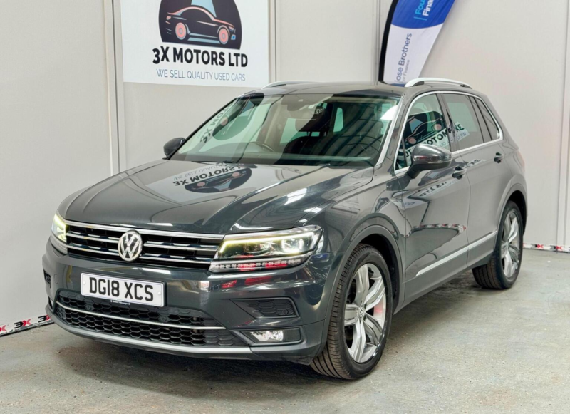 2018 Volkswagen Tiguan 2.0 Tdi Sel DSG Euro 6 (s/s) 5dr in Grey — image 1