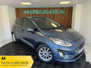 2019 Ford Fiesta 1.0t Ecoboost Titanium X Euro 6 (s/s) 5dr in Blue — image 1