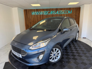 2019 Ford Fiesta 1.0t Ecoboost Titanium X Euro 6 (s/s) 5dr in Blue — image 5