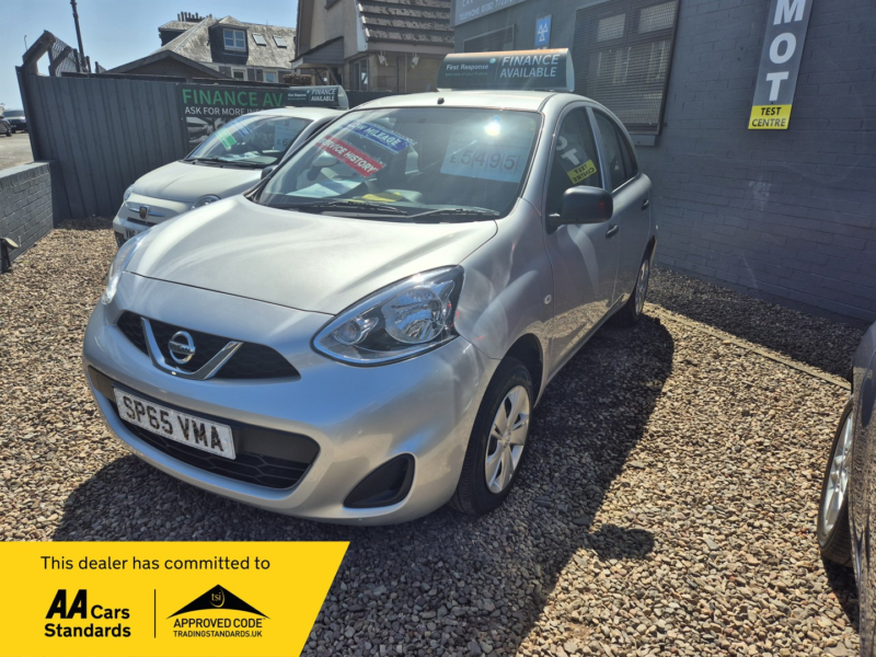 2015 Nissan Micra 1.2 Visia in Silver — image 1