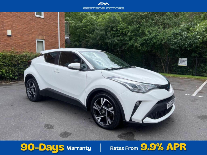 2022 Toyota C-Hr 1.8 Vvt-H Design CVT Euro 6 (s/s) 5dr in White — image 1