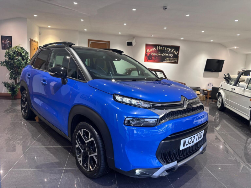 2022 Citroen C3 Aircross 1.2 Puretech Shine Plus Eat6 Euro 6 (s/s) 5dr in Blue — image 1