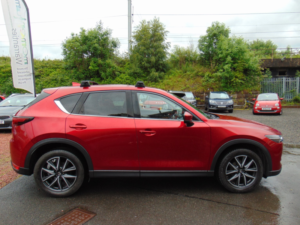 2017 Mazda Cx-5 2.2 Skyactiv-D Sport Nav * 10 Service Stamps * Mot May 2027 * Finance Available * Free 6 Months Warr in Red — image 2