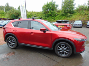 2017 Mazda Cx-5 2.2 Skyactiv-D Sport Nav * 10 Service Stamps * Mot May 2027 * Finance Available * Free 6 Months Warr in Red — image 4