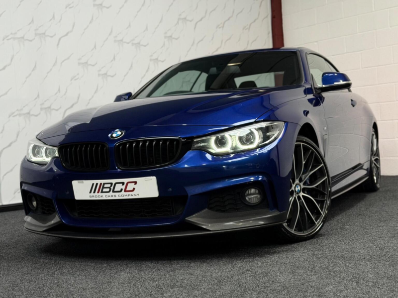 2018 BMW 4 Series 3.0 435d M Sport Auto Xdrive Euro 6 (s/s) 2dr in Blue — image 1