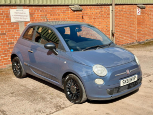 2011 Fiat 500 0.9 Twinair Euro 5 (s/s) 3dr in Blue — image 2