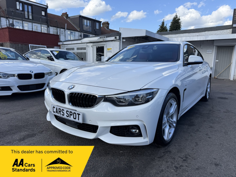 2018 BMW 4 Series Gran Coupe 2.0 420i Gran Coupe M Sport X Driveverified Mile Fresh Import Finance Avb in White — image 1