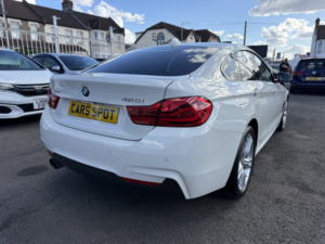 2018 BMW 4 Series Gran Coupe 2.0 420i Gran Coupe M Sport X Driveverified Mile Fresh Import Finance Avb in White — image 5