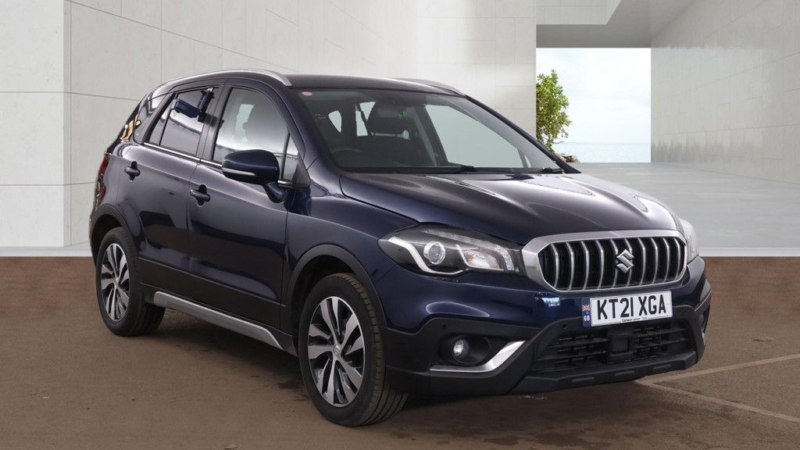 2021 Suzuki Sx4 S-Cross 1.4 Boosterjet Mhev Sz-T SUV 5dr Petrol Hybrid Manual Euro 6 (s/s) (129 Ps) in Blue — image 1