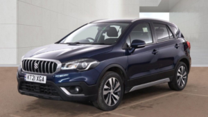 2021 Suzuki Sx4 S-Cross 1.4 Boosterjet Mhev Sz-T SUV 5dr Petrol Hybrid Manual Euro 6 (s/s) (129 Ps) in Blue — image 2