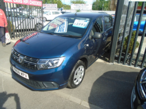 2018 Dacia Sandero 0.9 Tce Essential Hatchback 5dr Petrol Manual Euro 6 (s/s) (90 Ps) in Blue — image 3
