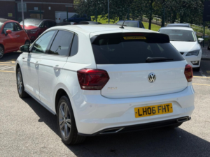 2019 Volkswagen Polo 1.0 Tsi R-Line Euro 6 (s/s) 5dr in White — image 4