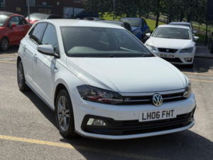 2019 Volkswagen Polo 1.0 Tsi R-Line Euro 6 (s/s) 5dr in White — image 5