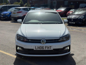 2019 Volkswagen Polo 1.0 Tsi R-Line Euro 6 (s/s) 5dr in White — image 6
