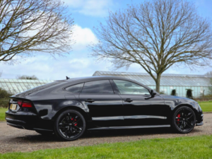 2016 Audi A7 3.0 Tdi V6 Ultra S Line Sportback S Tronic Euro 6 (s/s) 5dr in Black — image 4