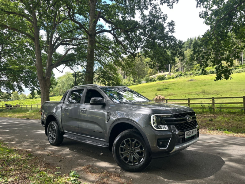 2025 Ford Ranger 2.0 Td Ecoblue Wildtrak Pickup Double Cab 4dr Diesel Auto 4WD Euro 6 (s/s) (205 Ps) in Grey — image 1