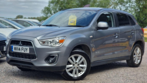 2014 Mitsubishi Asx 1.8d 4 4WD Euro 5 5dr in Grey — image 3