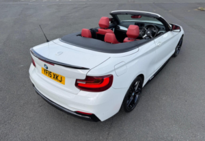 2015 BMW 2 Series 2.0 220d M Sport Euro 6 (s/s) 2dr in White — image 5