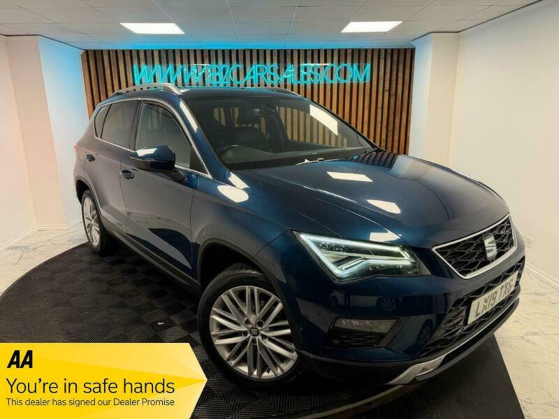 2019 SEAT Ateca 1.5 Tsi Evo Xcellence DSG Euro 6 (s/s) 5dr in Blue — image 1