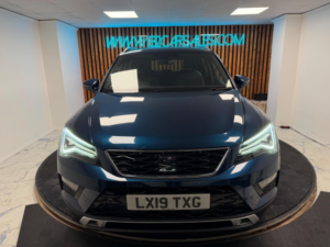 2019 SEAT Ateca 1.5 Tsi Evo Xcellence DSG Euro 6 (s/s) 5dr in Blue — image 3