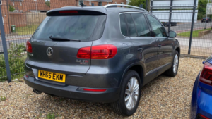 2016 Volkswagen Tiguan 2.0 Tdi Bluemotion Tech Match Edition DSG 4WD Euro 6 (s/s) 5dr in Grey — image 4