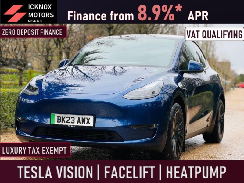 2023 Tesla Model Y (dual Motor) Long Range Auto 4wde 5dr in Blue — image 1