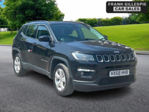 2018 Jeep Compass 1.4t Multiairii Longitude Euro 6 (s/s) 5dr in Black — image 3