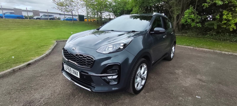 2019 Kia Sportage 1.6 Crdi Ecodynamics+ Gt-Line SUV 5dr Diesel Hybrid Dct AWD Euro 6 (s/s) (134 Bhp) in Grey — image 1
