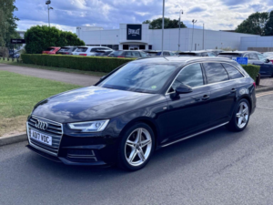 2017 Audi A4 Avant 2.0 Tdi Ultra S Line S Tronic Euro 6 (s/s) 5dr in Black — image 3