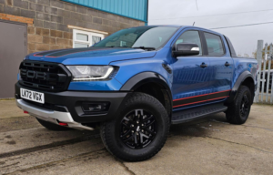 2022 Ford Ranger 2.0 Ecoblue Raptor Auto 4WD Euro 6 (s/s) 4dr in Blue — image 4