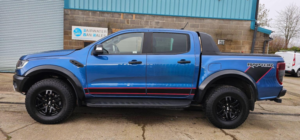 2022 Ford Ranger 2.0 Ecoblue Raptor Auto 4WD Euro 6 (s/s) 4dr in Blue — image 5