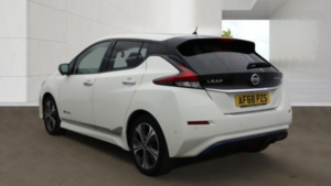 2018 Nissan Leaf 40kwh Tekna Electric Automatic White 5dr Satnav+1 Keeper in White — image 4
