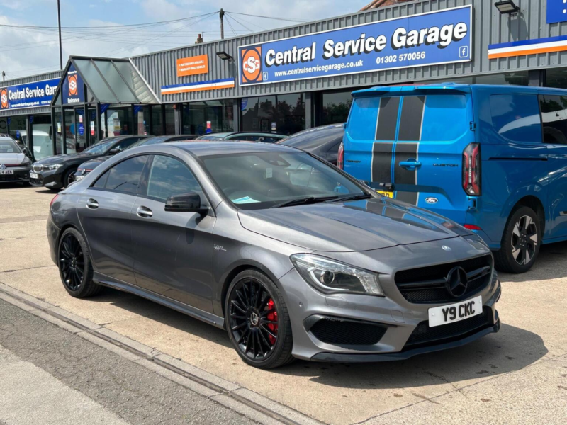 2016 Mercedes-Benz Cla 2.0 Cla45 Amg Coupe Spds Dct 4matic Euro 6 (s/s) 4dr in Grey — image 1