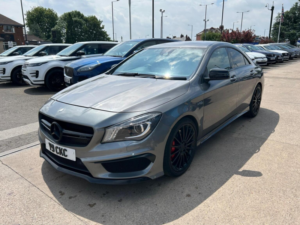 2016 Mercedes-Benz Cla 2.0 Cla45 Amg Coupe Spds Dct 4matic Euro 6 (s/s) 4dr in Grey — image 5