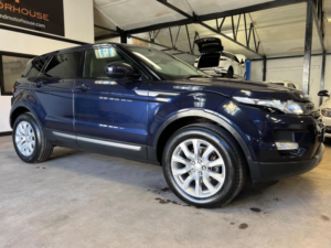 2014 Land Rover Range Rover Evoque 2.2 Sd4 Pure Tech 4WD Euro 5 (s/s) 5dr in Blue — image 3