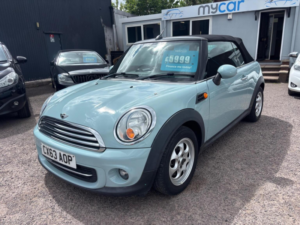 2013 MINI Convertible 1.6 Cooper Euro 6 (s/s) 2dr in Blue — image 4