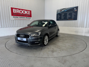 2017 Audi A1 1.4 Tfsi S Line Euro 6 (s/s) 3dr in Grey — image 3