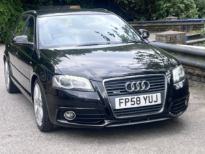 2008 Audi A3 2.0 Tdi S Line Sportback 5dr Diesel Manual Quattro Euro 4 (170 Ps) in Black — image 2