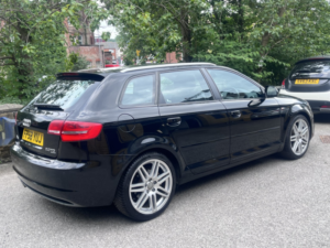 2008 Audi A3 2.0 Tdi S Line Sportback 5dr Diesel Manual Quattro Euro 4 (170 Ps) in Black — image 5