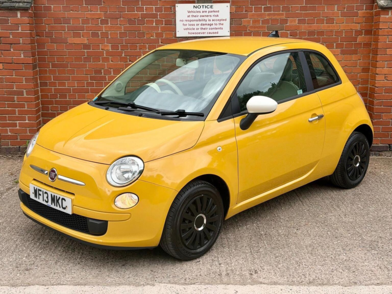 2013 Fiat 500 1.2 Colour Therapy Euro 5 (s/s) 3dr in Yellow — image 1