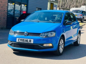 2015 Volkswagen Polo 1.4 Tdi Bluemotion Tech Se Euro 6 (s/s) 5dr in Blue — image 5