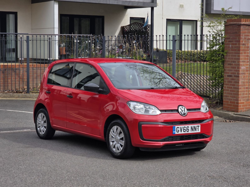 2017 Volkswagen Up! 1.0 Take Up! Hatchback 5dr Petrol Manual Euro 6 (60 Ps) in Red — image 1